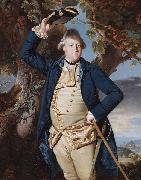 Johann Zoffany George Nassau Clavering, 3rd Earl of Cowper (1738-1789), Florence beyond Spain oil painting artist